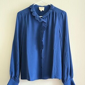 Sezane Chlo Silk Blouse, new
